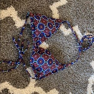 super cute triangle bikini top